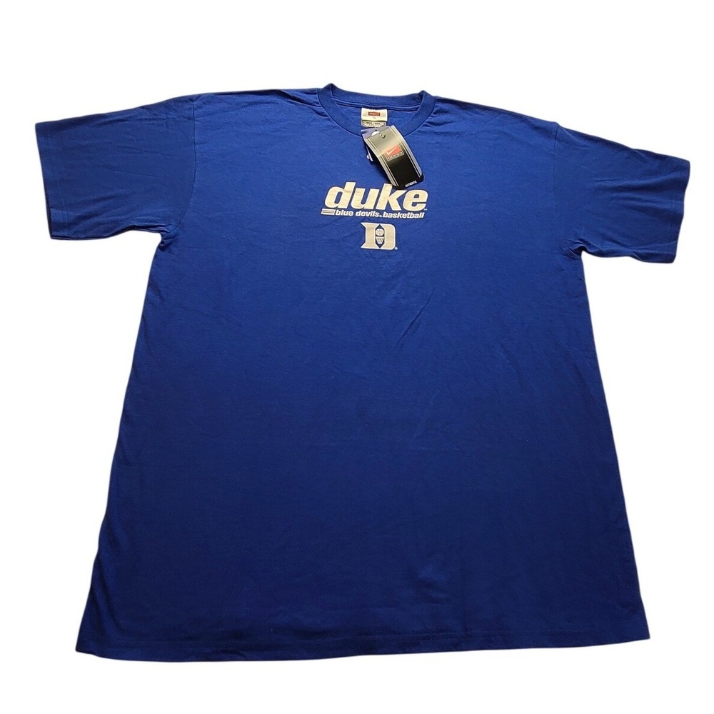 Nike Duke Blue Devils Basketball T-Shirt Royal Blue Men's XL Short sleeve NWT